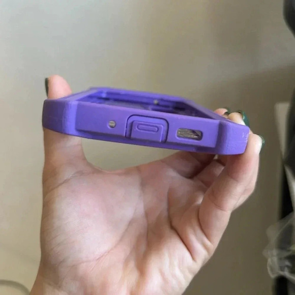 Glitter Purple Galaxy S11 Protective Case - Picture 4 of 7